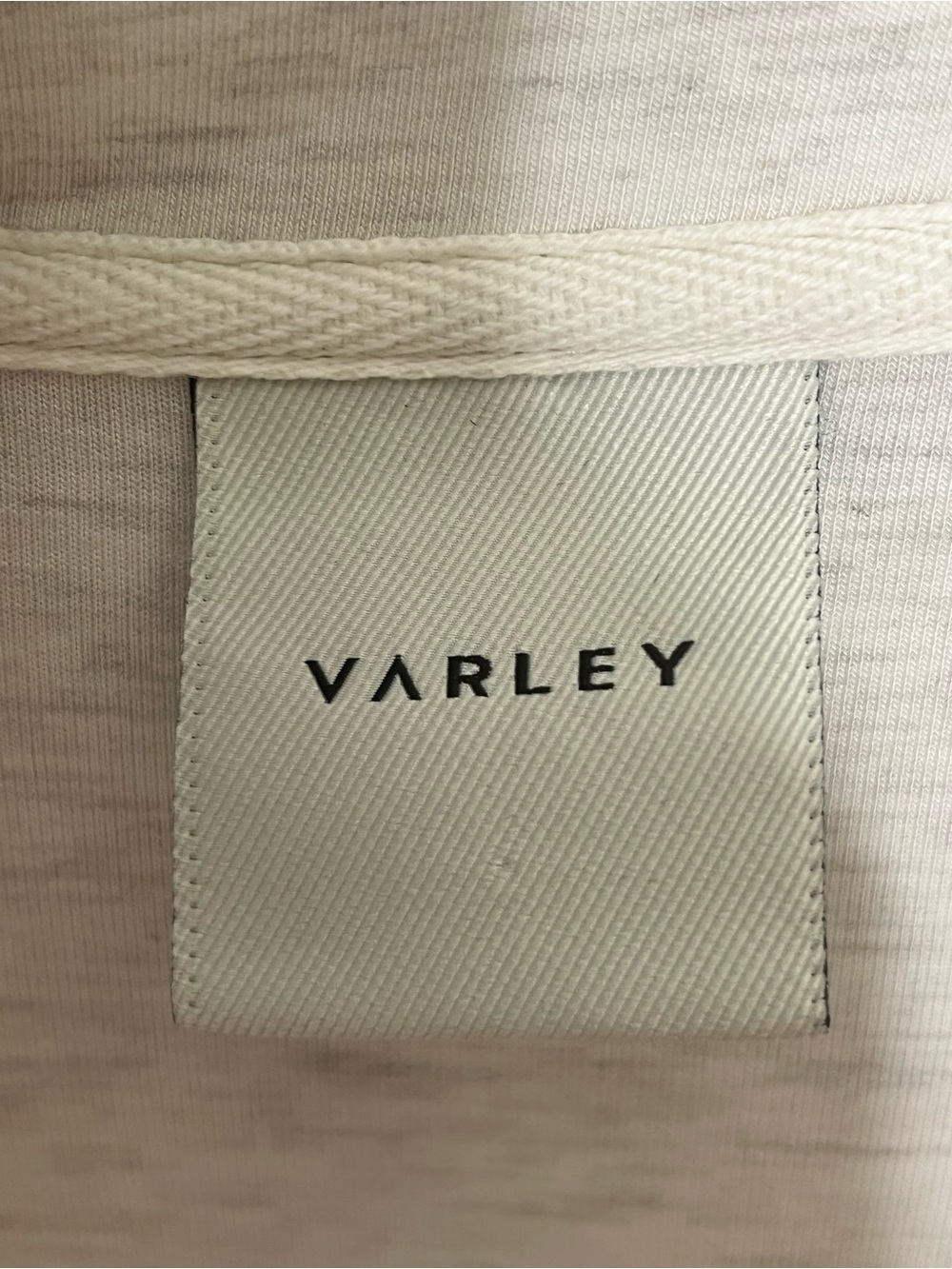 VARLEY Ivory Marl Keller Half Zip Pullover - Picture 3 of 6